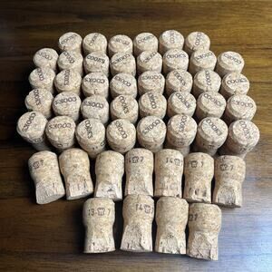 Cook’s Champagne Corks for Crafting Projects Lot Of 49 No Holes Sparkling Wine